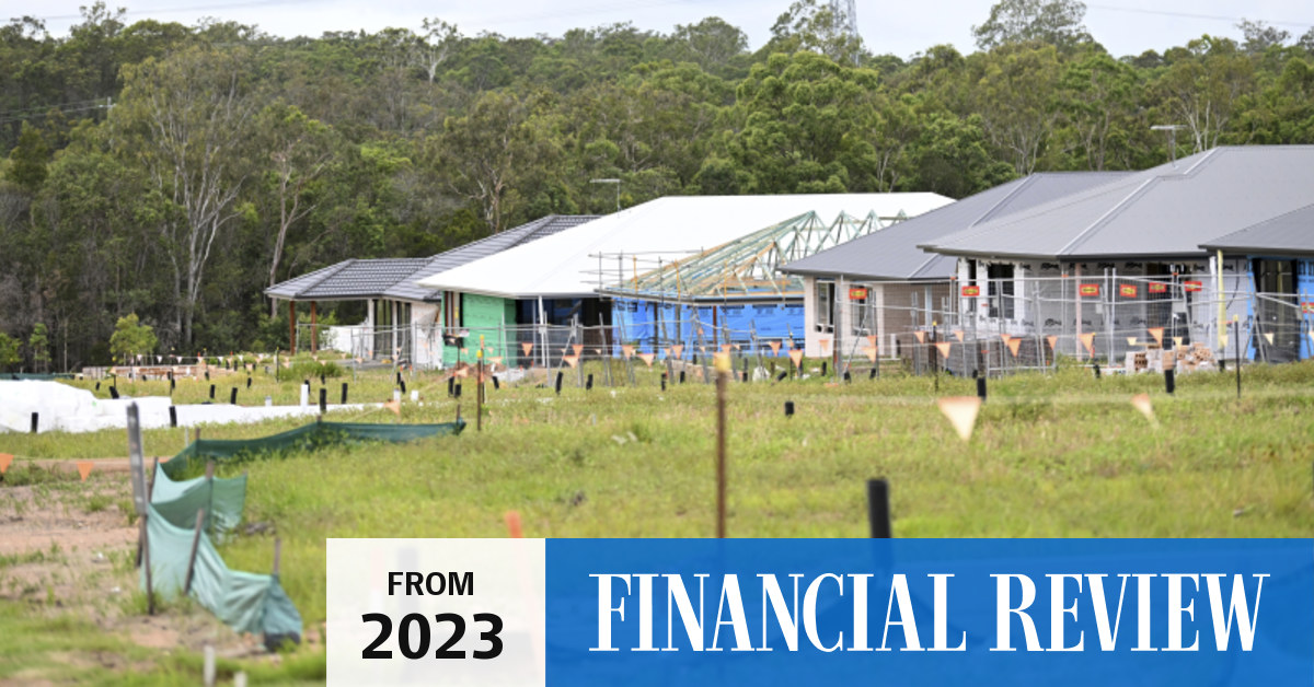 Queensland property Sevenmonth wait for housing lot settlements in